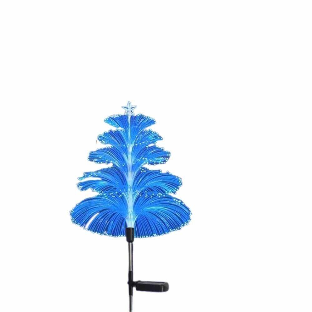 Christmas Tree Solar Fiber Jellyfish Lamp Waterproof Floodlight Jellyfish Lights Colorful Led Christmas Tree Light Landscape