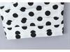 Women's 2025 Autumn/Winter Halter Polka Dot Backless Camisole & High-Waisted A-Line Skirt Set