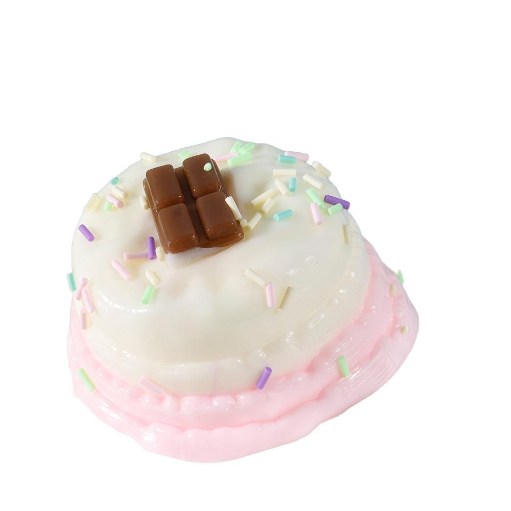 Slow Rebound Cake Squeeze Toy Soft Stress Squeeze Toy Gifts Release Anxiety Toys Stress Relief