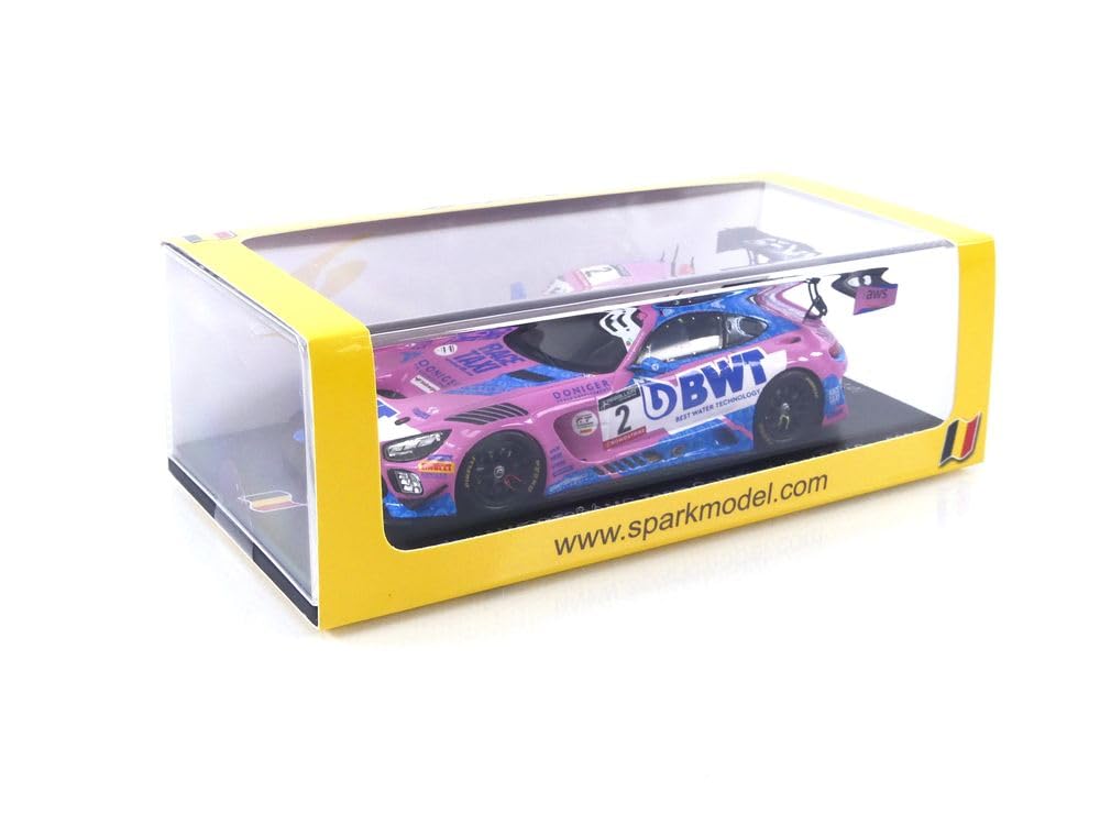 Spark National Model Mercedes AMG GT3 Team 2022 Spa 24H 2nd Place 1/43 "AMG GetSpeed" #2 L.Stolz/S.Schothorst/M.Getz