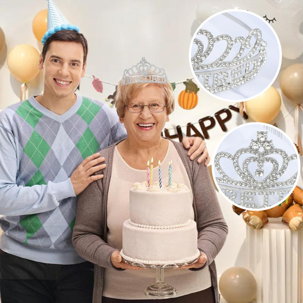 Retired Crown Retired Party Supplies Dress Up Gifts Headband Supplies