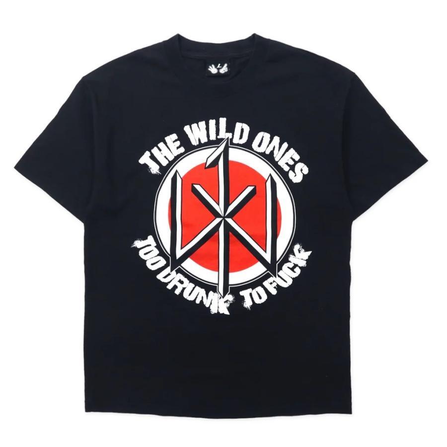 Made In Usa The Wild Ones Band T-shirt L Black Cotton Dead Kennedys Parody XXL