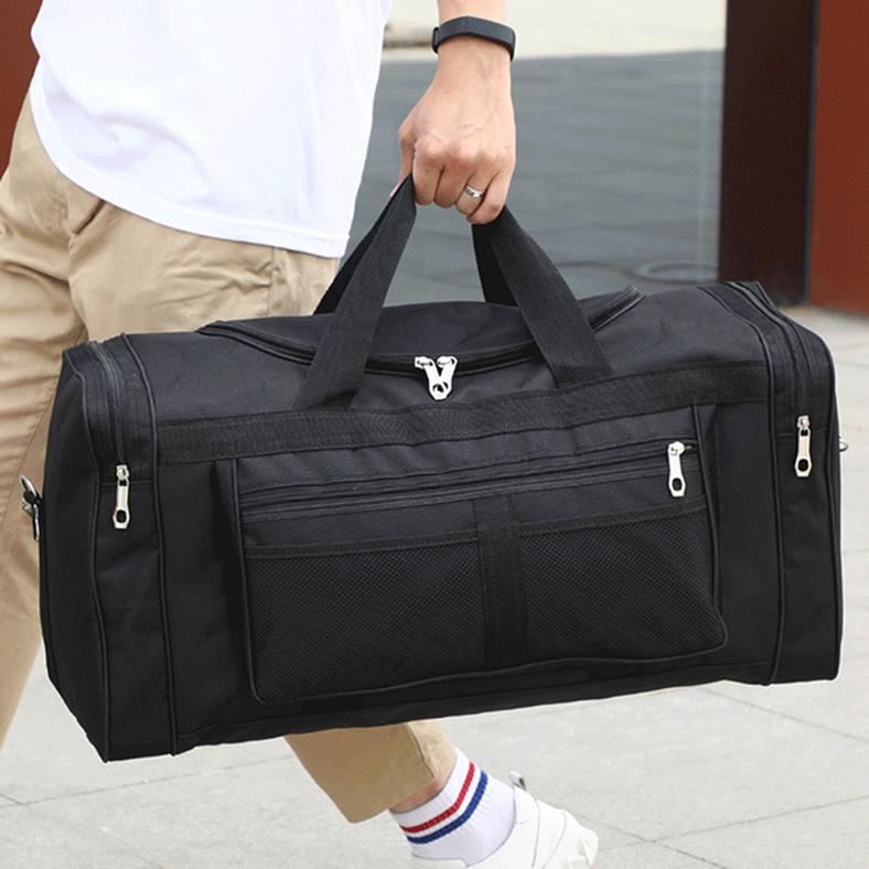 22-inch Men Multi-function Folding Travel Luggage Bag One-shoulder Portable Large-capacity Outdoor Bag