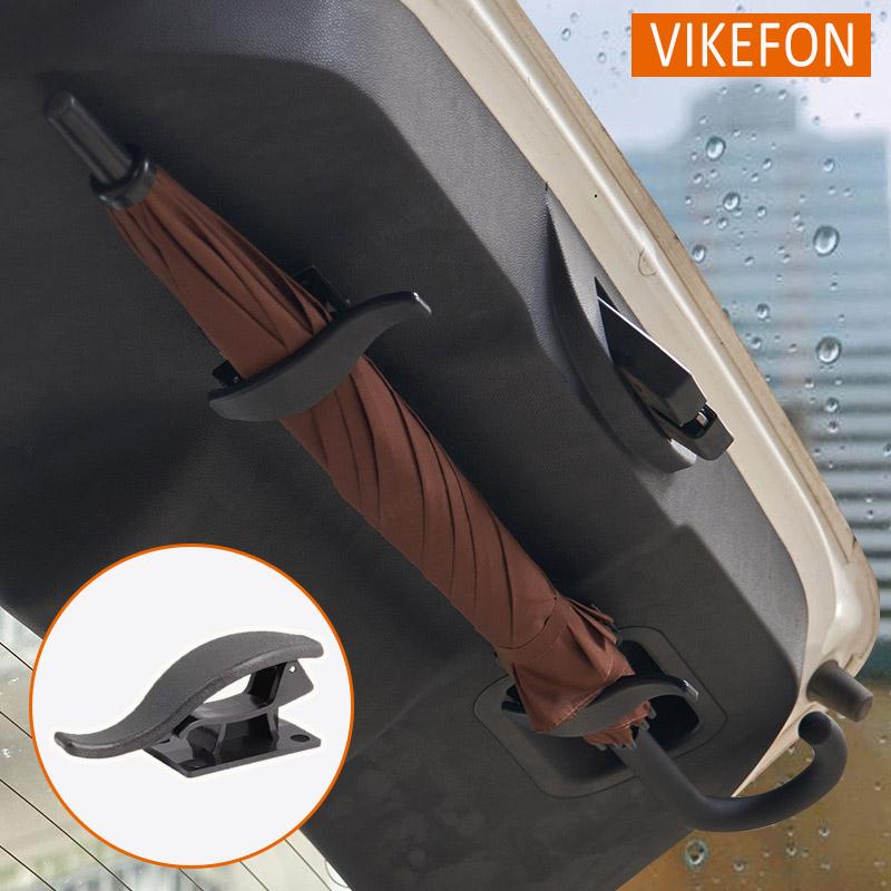 2 STUKS Universele Auto Haak Stoelleuning Haak Multifunctionele Kofferbak Parapluhouder Auto Paraplu Opslag Auto Interieur Accessoires Opslag