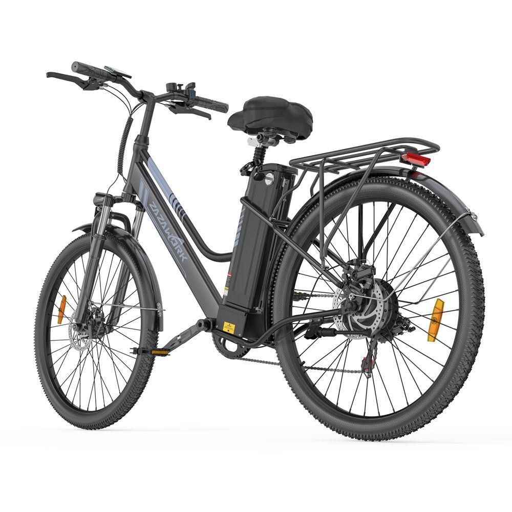 Electric Bicycle Zazawork C26 Pro 26" Tire 250W Motor City Electric Bike For Adult Top Speed 25Km/h Dual Disc Brakes 36V 20Ah Max Load 120Kg