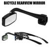 Ergonomic Cycling Safety Glasses Mount Helmet Mirror Adjustable Bike Eyeglass Rearview Mirror Cycling Accessory