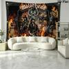 Tapestry Motorhead Estetyczna Dekoracja Ścienna Drukowany Materiał Koc Dekoracyjne Tapiserie do Sypialni Salonu Wystrój Domu