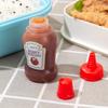 1 Set Bottles Sauce Squeeze Leak-proof Mini Condiment Squeeze Bottles Salad Dressing Jars