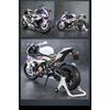 1/9 BMW S1000RR Racing Toy Motorcycle for Children Diecast Metal Large Size Model Super Racing Lightable Collection Gift for Boy