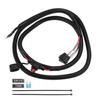 120cm Universal Automotive Switched Fuse Bypass Kit/Fuse Bypass Switch/Durable / 1 Pcs Black