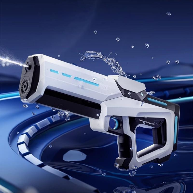 1 Set Kids Gift Electric Water Guns For Adults Powerful Squirt Automatic Water Suction Water Blasters Summer Outdoor Beach Toy