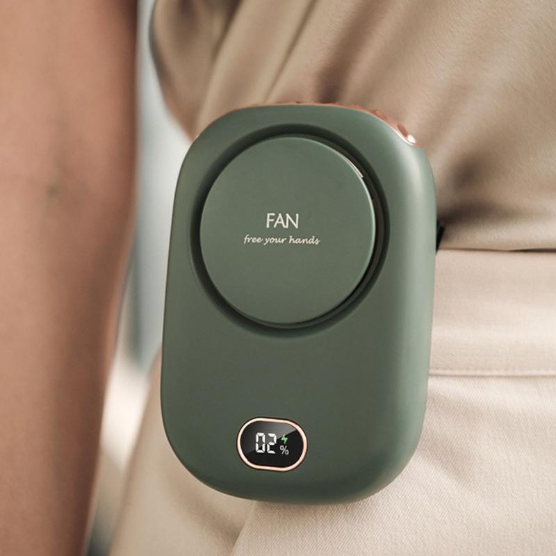 ABJI-Fan Mini USB Cooler Rechargeable Ventilador Travel Handheld Silent розовый