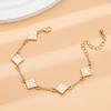 Hot-selling temperament versatile five-leaf clover flower jewelry simple and high-end women's bracelet jewelry