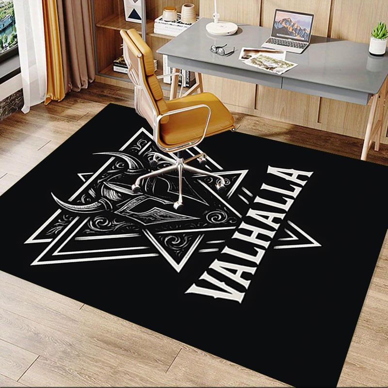 1pc Valhalla Viking Carpet, Office Rug Outdoor Mat Home Decor Area Carpet Festival