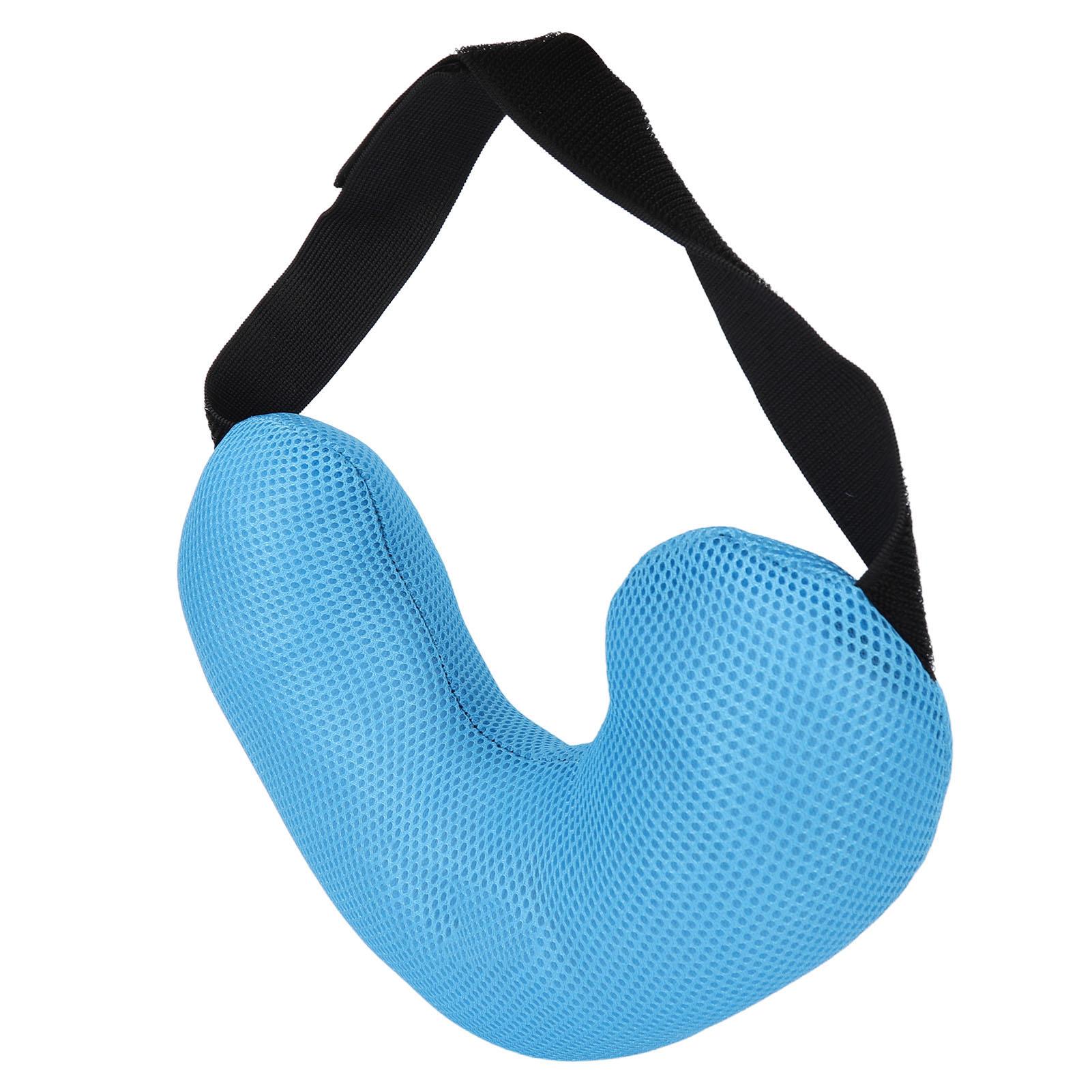 

Подушка для подмышек Мягкая дышащая хлопковая регулируемая лямка Снятие давления Предотвращает воспаление груди синий