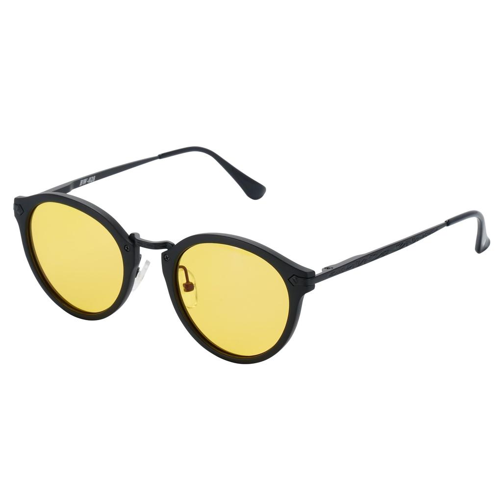 Night Glasses Matte Black YELLOW Night Driving Night Fishing [Bunny Walk] BW-028 BW-0282Y