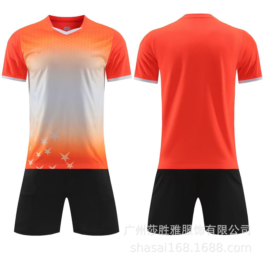 Light Plate New Football Uniform Set Adult Children'S Football Training Uniform For College, Middle And Primary School Students Competition Team Unifo