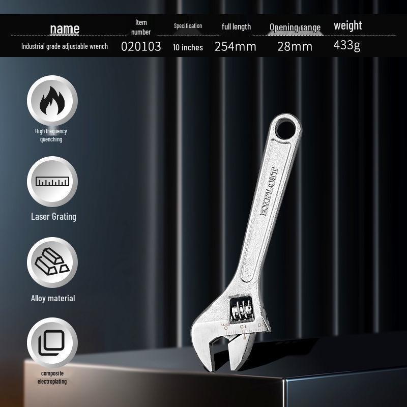 Universal Adjustable 4" & 6" Mini Multi-Function Plumbing Wrench Tool