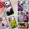 Orchid Flowers Soft Phone Case For Apple iPhone 17 Air 16E 15 14 Plus 13 12 11 Pro Max Mini Funda Cover