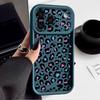Colorful Leopard Print Case For iPhone 17 Pro Max Case iPhone 16 15 14 13 Pro Max 11 17e 16e Shockproof Bumper Soft Silicone Phone Cover Cases