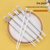 Ru Han Porcelain Alloy Chopsticks 5-Piece Set