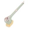 Electric Body Brush 6 Hds 3 Speeds Detachable Handle IPX6 Rechargble Shower Body Scrubber Brush