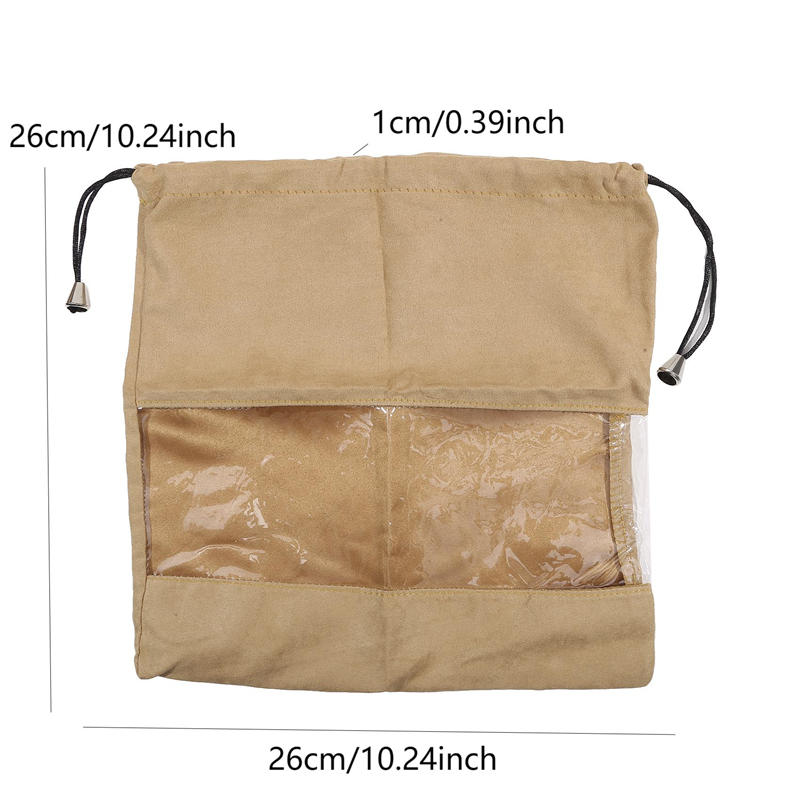 Underwear Storage Bag Transparent Breathable Moisture Resistant Fully closed dust bag Drawstring Home Organization
