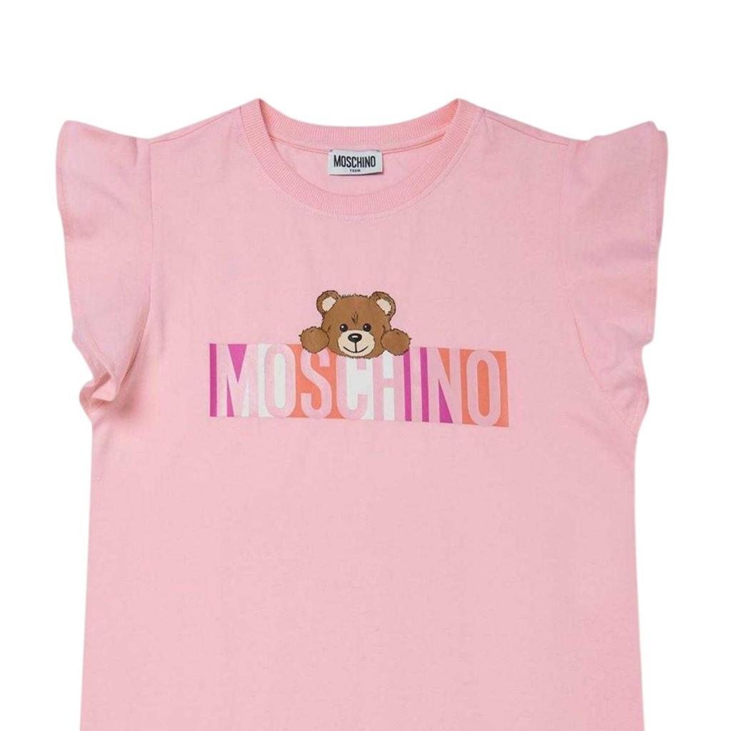 Moschino Girls Logo T-Shirt Dress