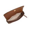 Michael Kors Classic Leather Solid Color Clutch Bag Women Shoulder Bag Brown 30T1GZYC3L-LUGGAGE