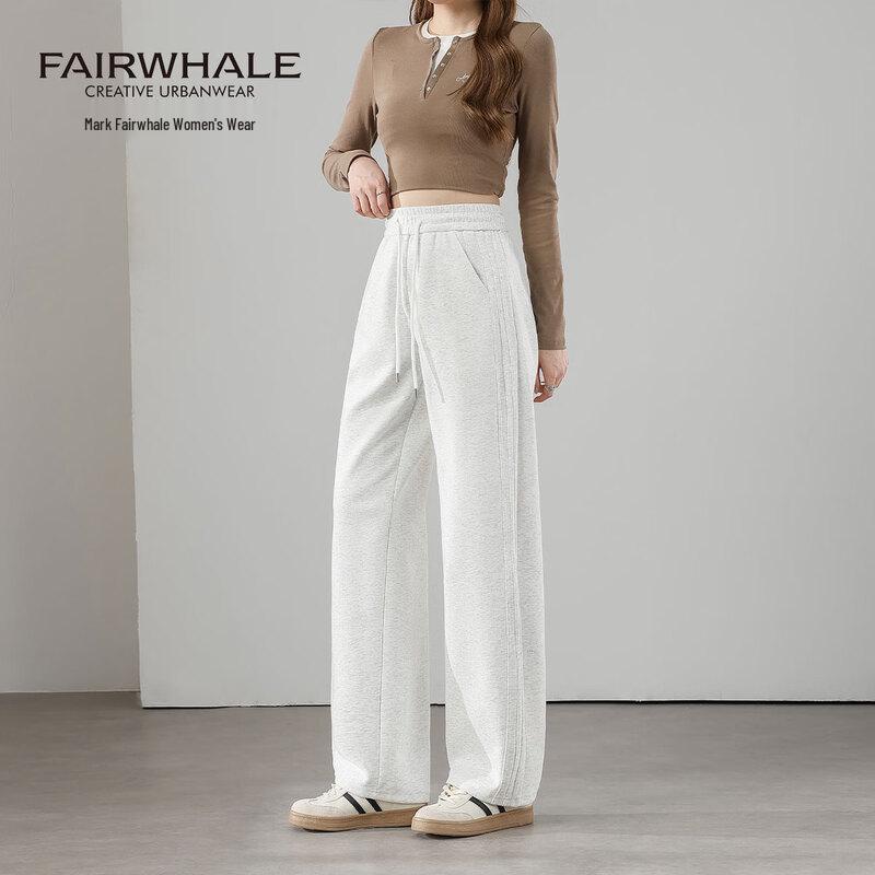 Mark Fairwhale Women s Striped High-Waist Casual Pants S