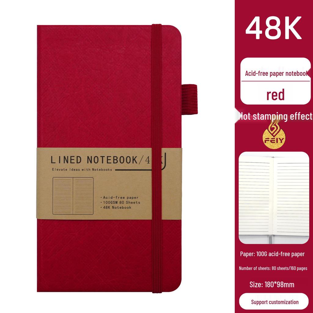 Eco-friendly DuPont Paper A5 Notebook - Waterproof Cover, Lined, Portable, Custom Logo Option