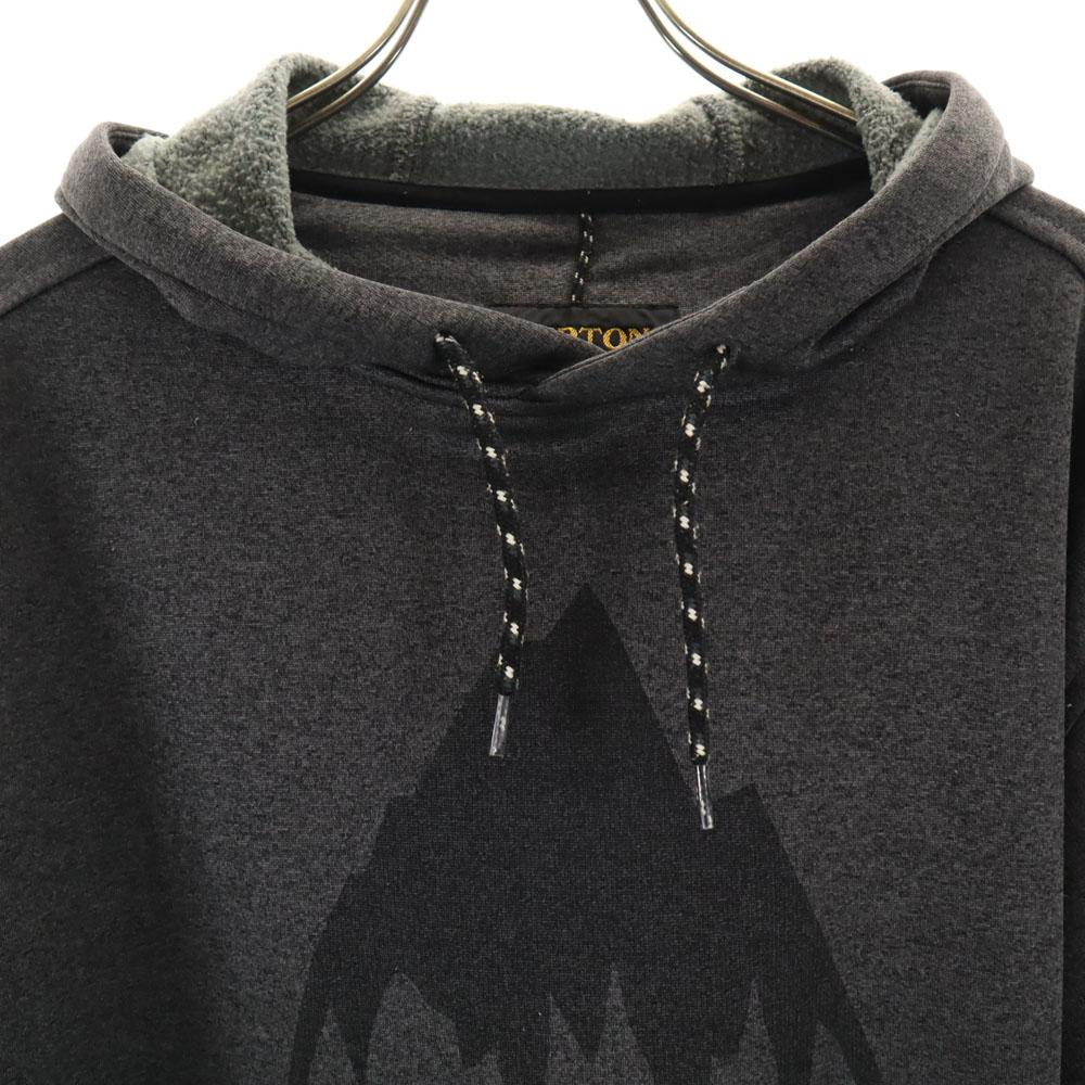 Burton Long Sleeve Sweatshirts M Charcoal Gray Back Brushed Men's Used