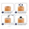 Good-1/4Inch Thread Furniture Feet Levelers,24PCS Adjustable Feet Levelers On Furniture Glide Leveling,For Table(1/4Inch-18)