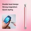 1Pc Cat Eye Nail Magnet Tool Set, French Tips Cat Eye Heart Magnets Nail Magnet Stick Cat Eye Gel Polish Magnets Tools Manicure