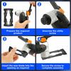 New Multi Tool Blade Dual Mode Oscillating Saw Blade Paint Cement Scraper Wood Nail Metal Cutter Quick Release Saw Blade 100mm