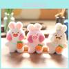 Sweet And Charming Bunny Plush Toy Keychains Made From Ultra-soft Plush