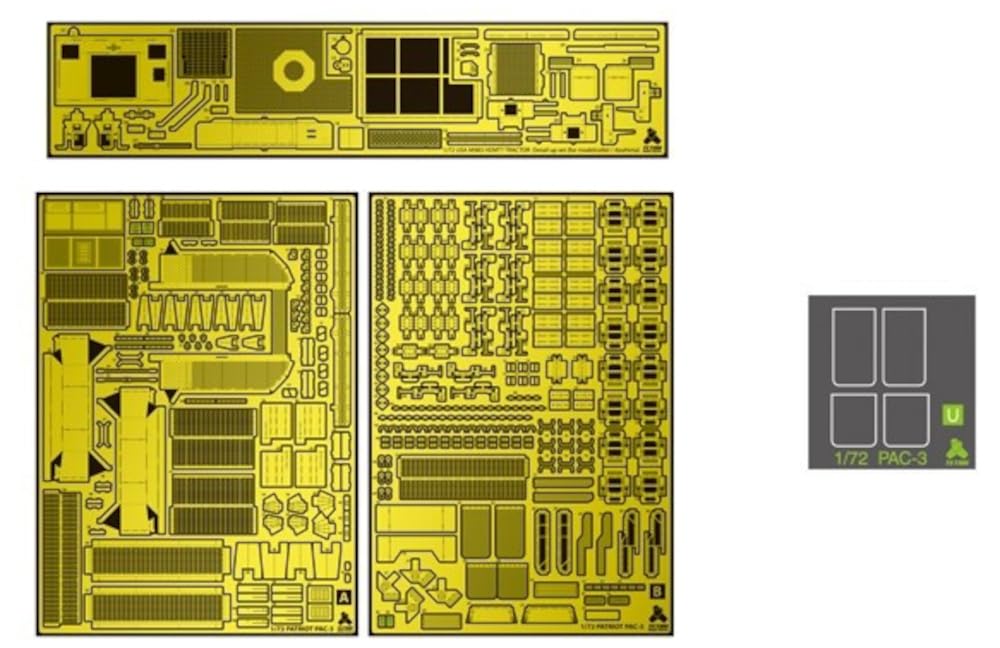 

Tetra Model 1/72 ME Series HEMTT M983 & Patriot PAC-3 Launcher (A/MC) Plastic Model Parts ME7208