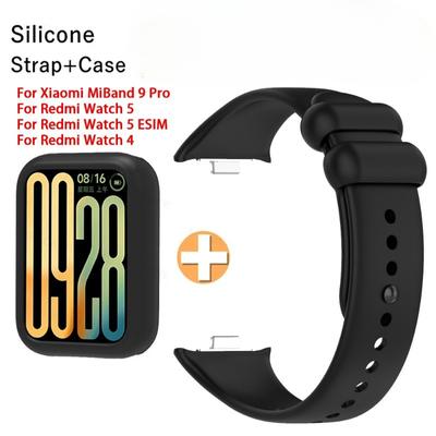Husă din silicon + curea pentru Redmi Watch 4/5 Bratara de schimb Curea pentru Xiaomi Redmi Watch5 ESIM Smart Watchband