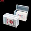 2pcs Playing Card Box, Clear Deck Case, Two Poker Images Can Be Placed (NO Cards) Christmas, Halloween, Thanksgiving Gift Part
