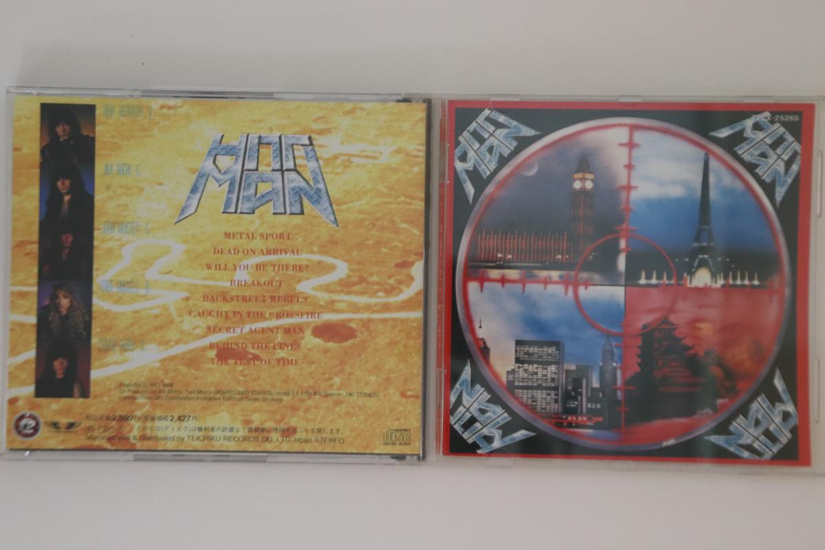 

CD HITT MAN - Металл TECX25265 TEICHIKU 1992 Япония Металл Б/У