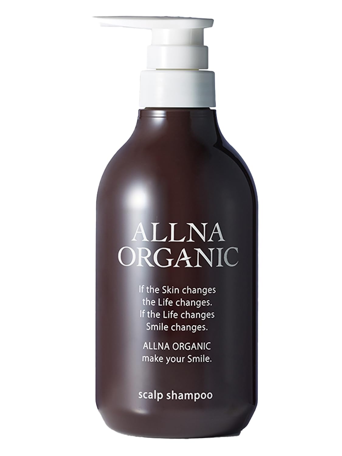 

Allna Organic Scalp Naturally Made in Japan Shampoo, 500ml, Additive-Free, Silicone-Free, Derived,