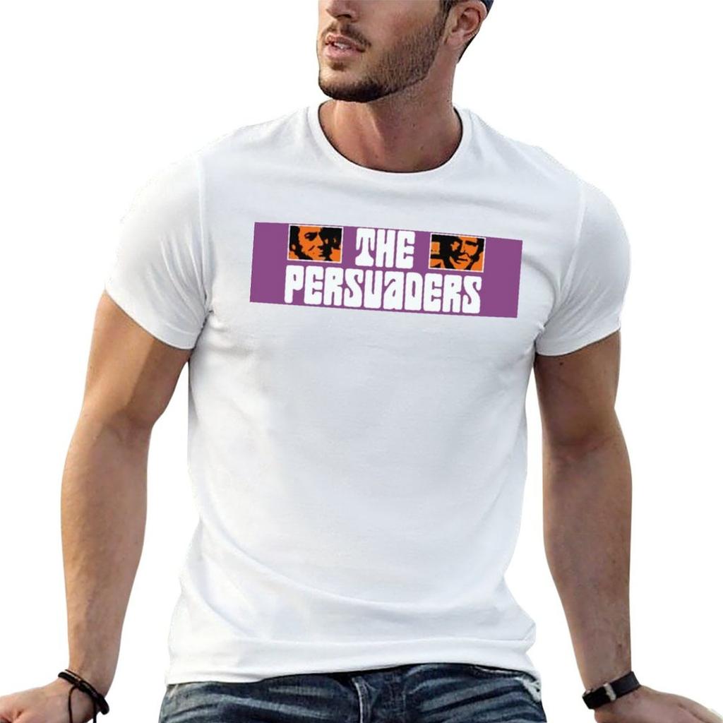 The Persuaders Curtis Moore TShirt All Match Print Short Sleeve Top