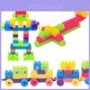 Plastic Building Blocks Toy For Kids With Large And Small Pieces For Brain Development And Hand Eye Coordination