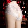 Sexy Panties Open Crotch Perspective Seduction Lace Ladies Large Size Passion Free Briefs