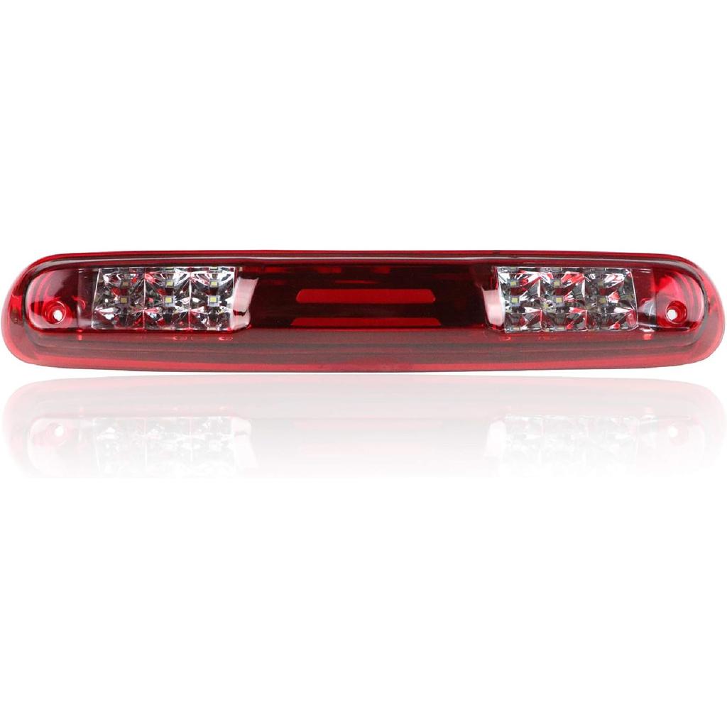 Fit For 2007 2008 2009 2010 2011 2012 2013 Chevy Silverado/GMC Sierra 1500 2500 3500 HD Rear Roof Center LED Third 3Rd Brake Cargo Light Assembly
