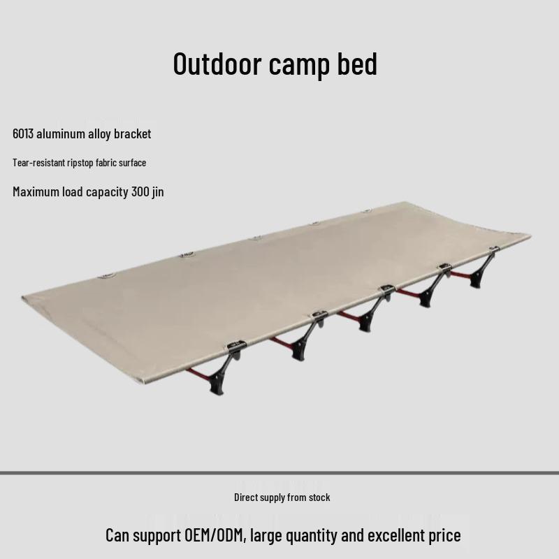Ultralight Portable Aluminum Folding Camp Bed