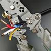 Foldable Wire Stripper Cable Cutter with Voltage Detector Ergonomic Design Electrical Pliers Multifunctional Wire Stripping Pliers