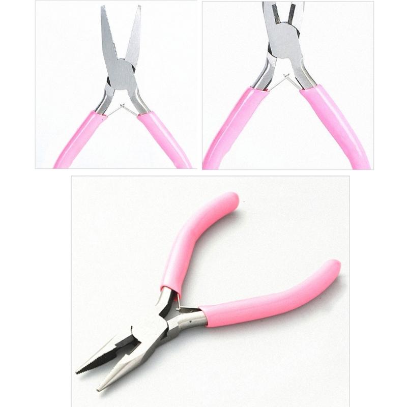 9 In 1 Jewelry Pliers Set Needle Nose Pliers Diagonal Round Nose Pliers for Crafting Jewellery Art Project for Repair