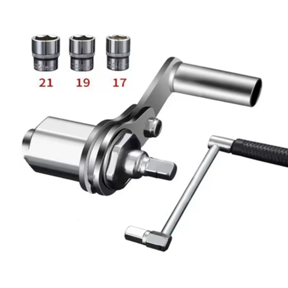 With Socket Tire Nut Remover Chrome Steel Labor-Saving Wrench Tire Disassembly Tool  Tire Change