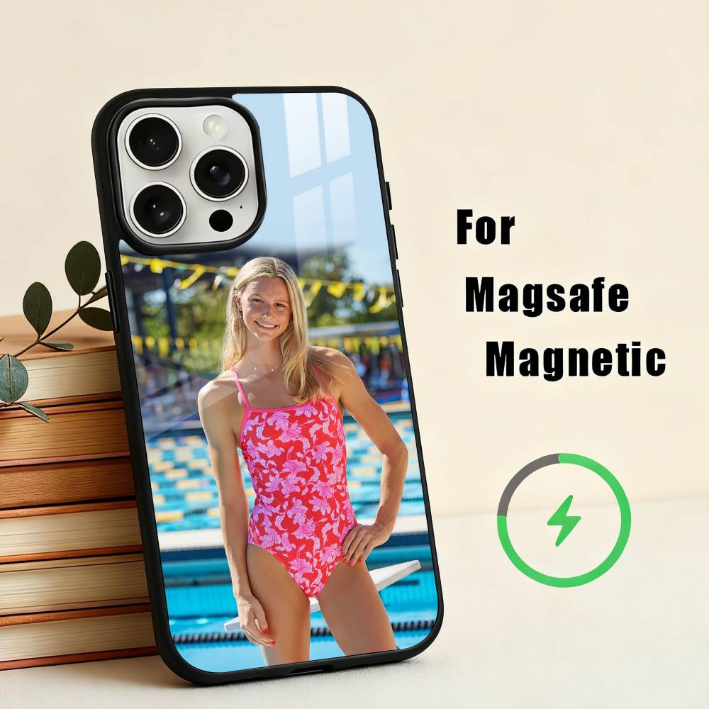 Swimmer S-Summer M-McIntosh Phone Case For iPhone17,16,15,14,13,12,11 Plus,Pro Max Magnetic For Magsafe Wireless Charging